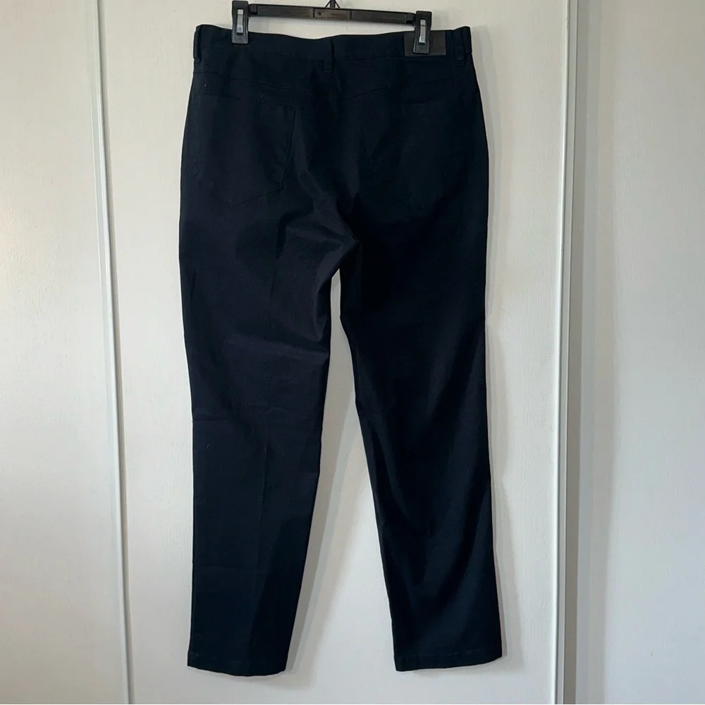 Graham Luxe Men’s Richmond GL5013M Jet Black Cotton Golf Pants- Size 34X30 - Picture 2 of 13